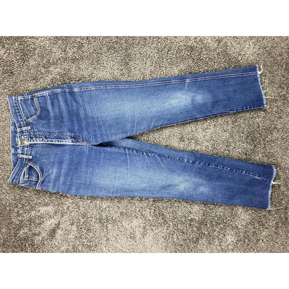 Bonjour Girl's Jeans Size 14 Blue Straight Leg Denim Pants